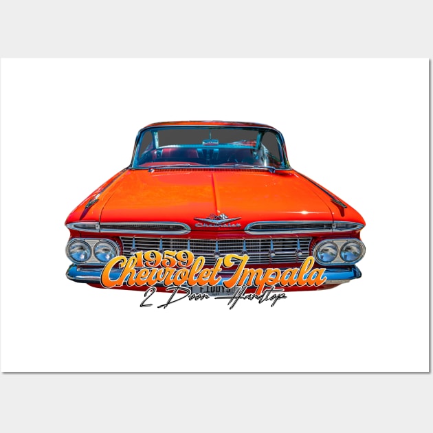 1959 Chevrolet Impala 2 Door Hardtop Wall Art by Gestalt Imagery